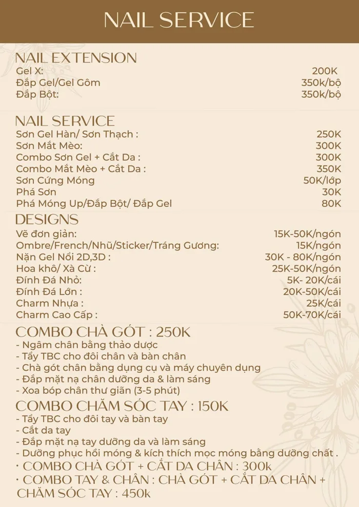 Bảng giá Quận 1