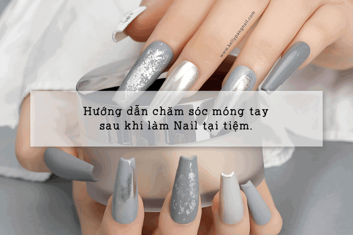 Hướng dẫn cách chăm sóc móng tay sau khi làm Nail tại tiệm – Vĩnh Trí Beauty