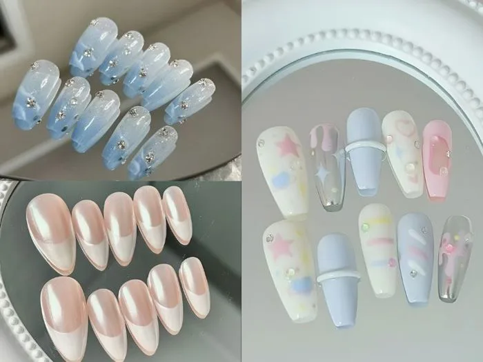 Cách dán móng tay giả bền đẹp, 3 tuần không lo bong tróc tại nhà Cách dán móng tay giả bền đẹp, 3 tuần không lo bong tróc tại nhà