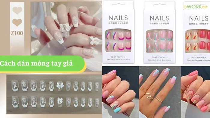 Cách Dán Móng Tay Giả Bền Đẹp – Bí Quyết Giữ Dính Cả Tuần Cách Dán Móng Tay Giả Bền Đẹp – Bí Quyết Giữ Dính Cả Tuần