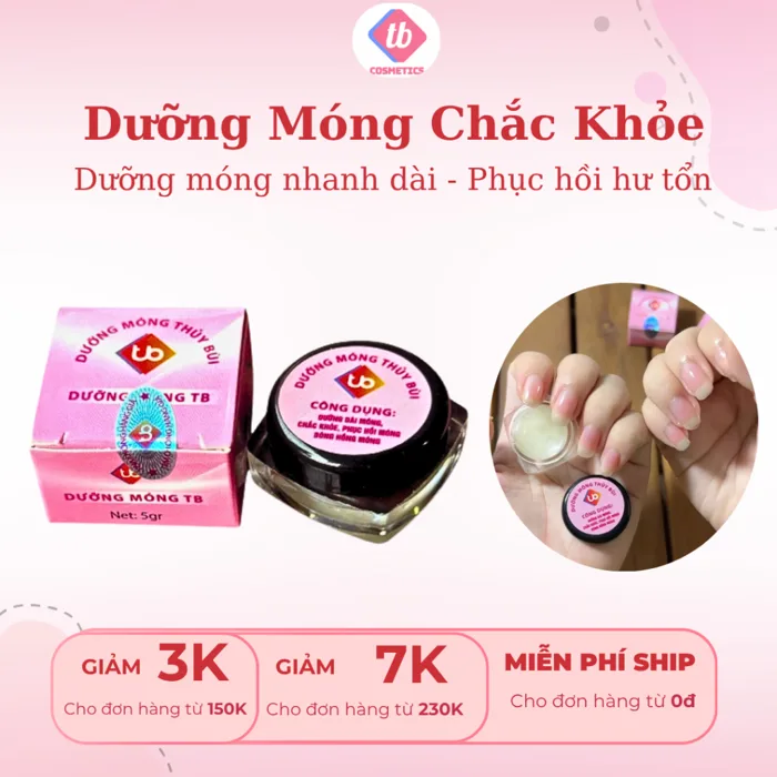 [Sỉ 5-10 Lọ] Dưỡng Móng Tay Chắc Khỏe TB Hủ Dưỡng,Dầu Dưỡng Dài Móng Tay Tự  Nhiên, Phục Hồi Móng ố vàng