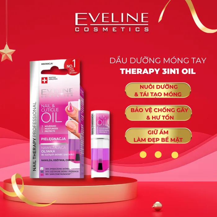 Dầu Dưỡng Móng Tay Eveline Giúp Bảo Vệ Nuôi Dưỡng Móng Chắc Khoẻ - 4 Beauty