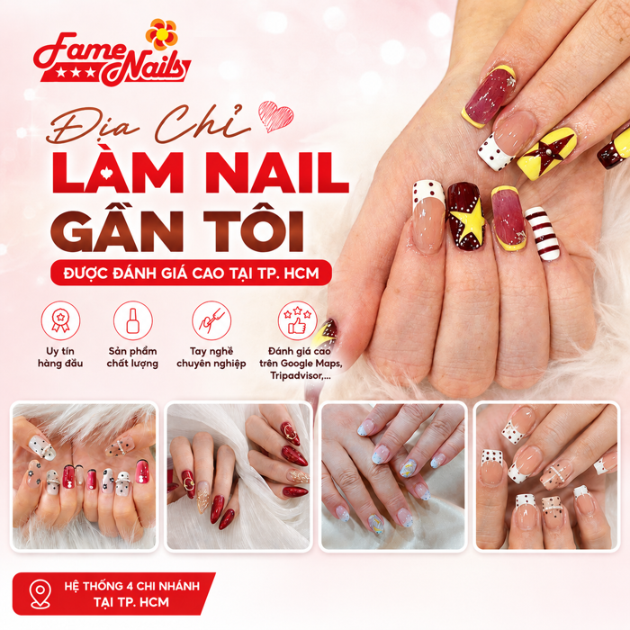 Địa Chỉ Làm Nail Gần Tôi Được Đánh Giá Cao Tại TP. HCM
