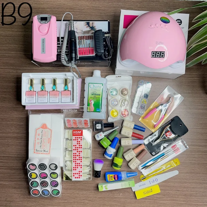 Cốp đồ học làm nail nâng cao , Bộ dụng cụ học làm nail cơ bản cá nhân, com  bo học làm nail | Shopee Việt Nam