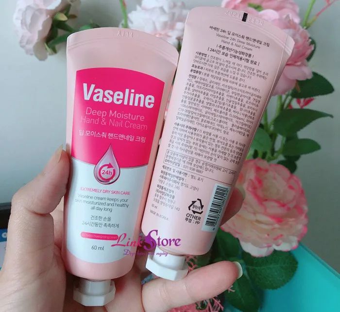 Kem dưỡng tay và móng Vaseline Deep Moisture Hand & Nail Cream Kem dưỡng tay và móng Vaseline Deep Moisture Hand & Nail Cream