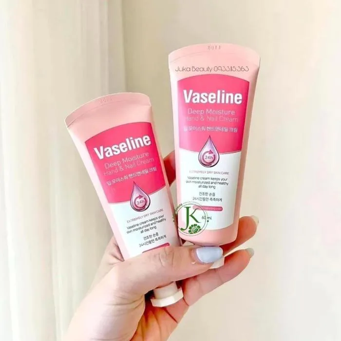 Kem Dưỡng Da Tay Và Móng, Cấp Ẩm Cho Da Vaseline 24h Deep Moisture Hand & Nail Cream 60ml Kem Dưỡng Da Tay Và Móng, Cấp Ẩm Cho Da Vaseline 24h Deep Moisture Hand & Nail Cream 60ml