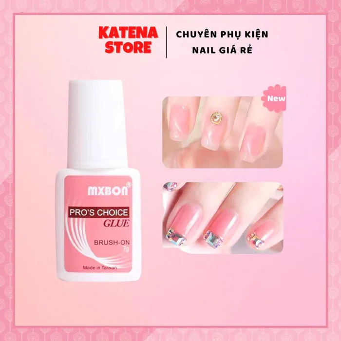 Keo dán móng MXBON ( 7g ) , keo dán móng giả, đính đá, nail box , dụng cụ  làm móng