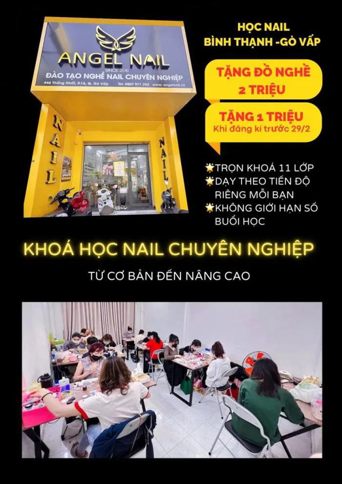 Khóa học nail bao nhiêu tiền? Học làm nail uy tín #1 HCM – Angel NAIL – Đào tạo khóa học nail chuyên nghiệp Bình Thạnh – Gò Vấp HCM Khóa học nail bao nhiêu tiền? Học làm nail uy tín #1 HCM – Angel NAIL – Đào tạo khóa học nail chuyên nghiệp Bình Thạnh – Gò Vấp HCM