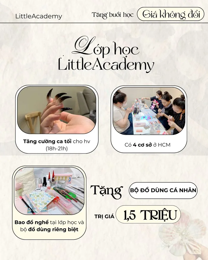 Khóa học Nail tại Little Beauty: Đào tạo chuyên sâu, ra nghề tự tin – Little Beauty Khóa học Nail tại Little Beauty: Đào tạo chuyên sâu, ra nghề tự tin – Little Beauty