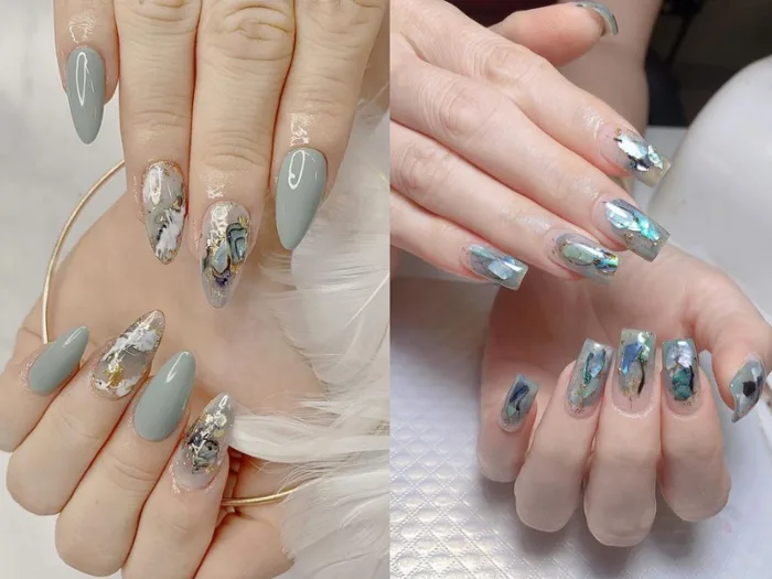 Top 20+ mẫu nail ẩn xà cừ độc đáo, cuốn hút mọi ánh nhìn