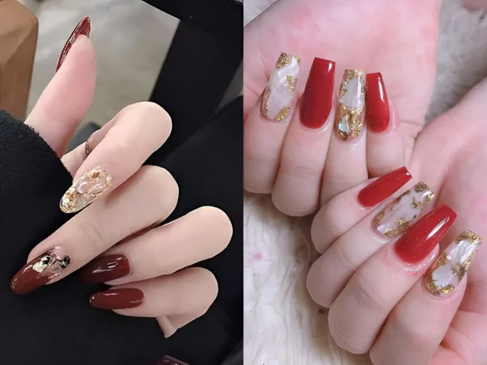 Top 20+ mẫu nail ẩn xà cừ độc đáo, cuốn hút mọi ánh nhìn