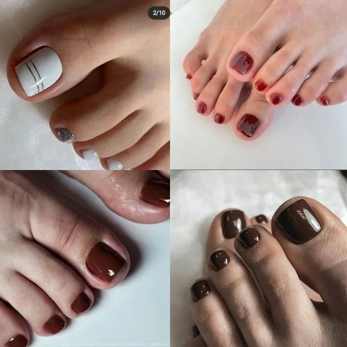 Gợi ý 25+ mẫu nail chân cho người trung tuổi đẹp, trẻ trung