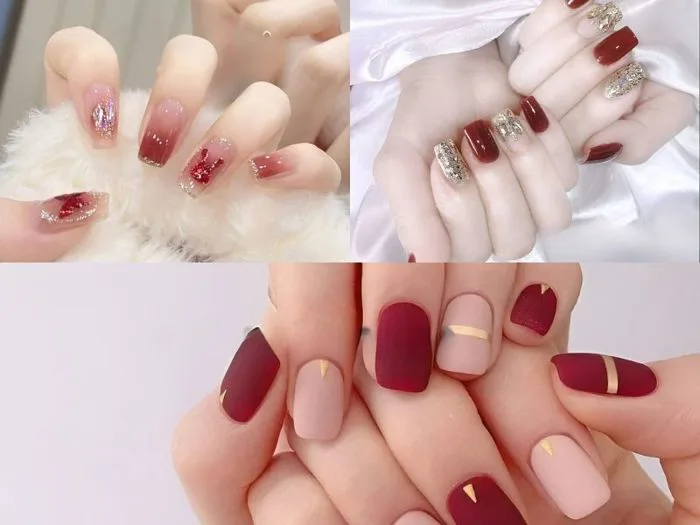 Top 40+ màu nail cho da ngăm đen sáng da, cực nổi bật