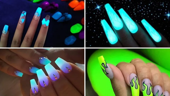 Tham khảo 100 kiểu nail màu xanh sành điệu, cuốn hút