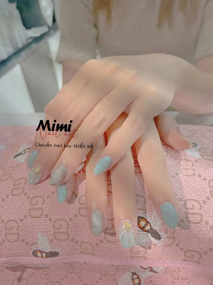 Mẫu nail đi biển