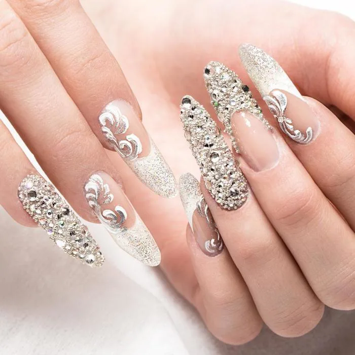 77+ Mẫu Nail Đính Đá Đẹp Sang Trọng, Thời Thượng Nhất 2024 | TIKI