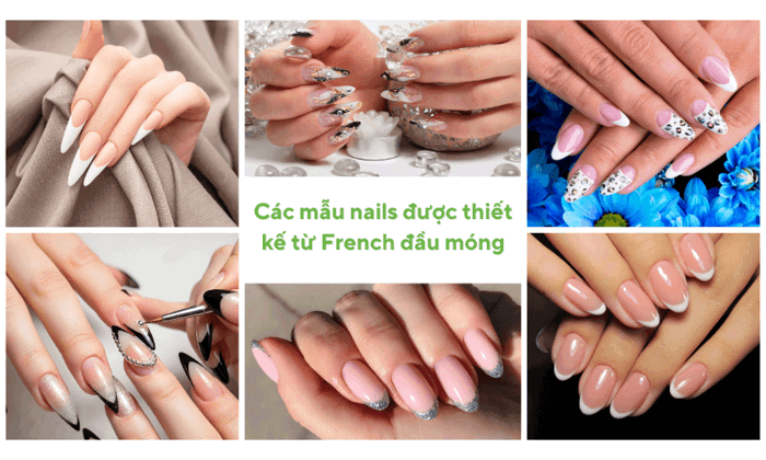 French đậu móng thông dụng hiện Nay – Khóa học nail chuyên nghiệp