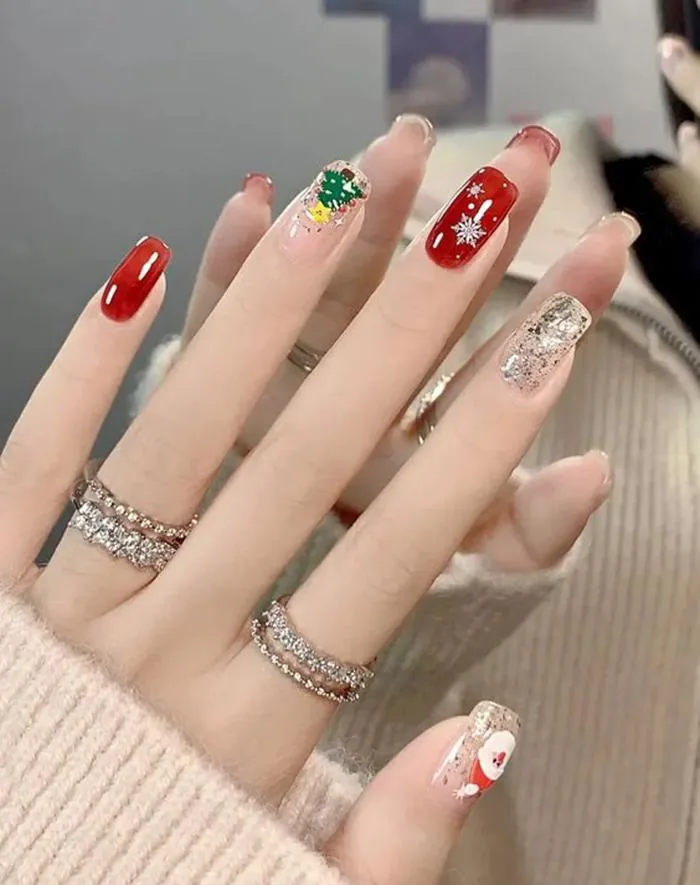 Top 40+ mẫu nail Noel HOT TREND năm nay nên thử ngay Top 40+ mẫu nail Noel HOT TREND năm nay nên thử ngay