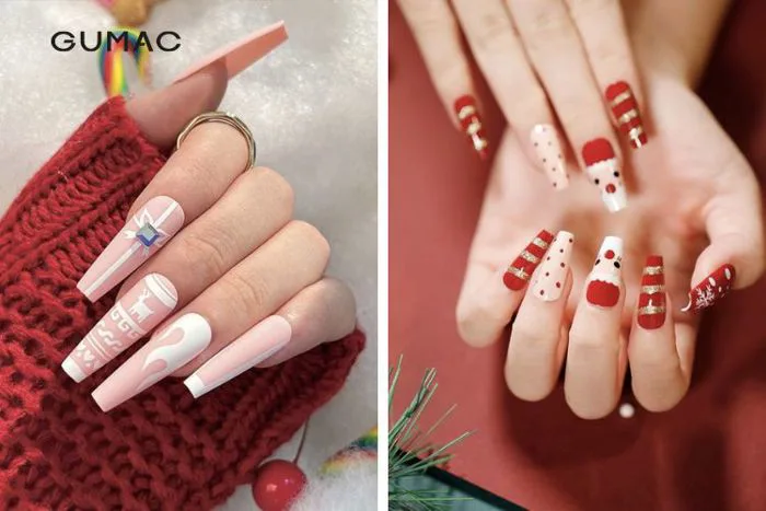 Top mẫu nail Giáng sinh ĐẸP và hot trend cho bạn gái Top mẫu nail Giáng sinh ĐẸP và hot trend cho bạn gái