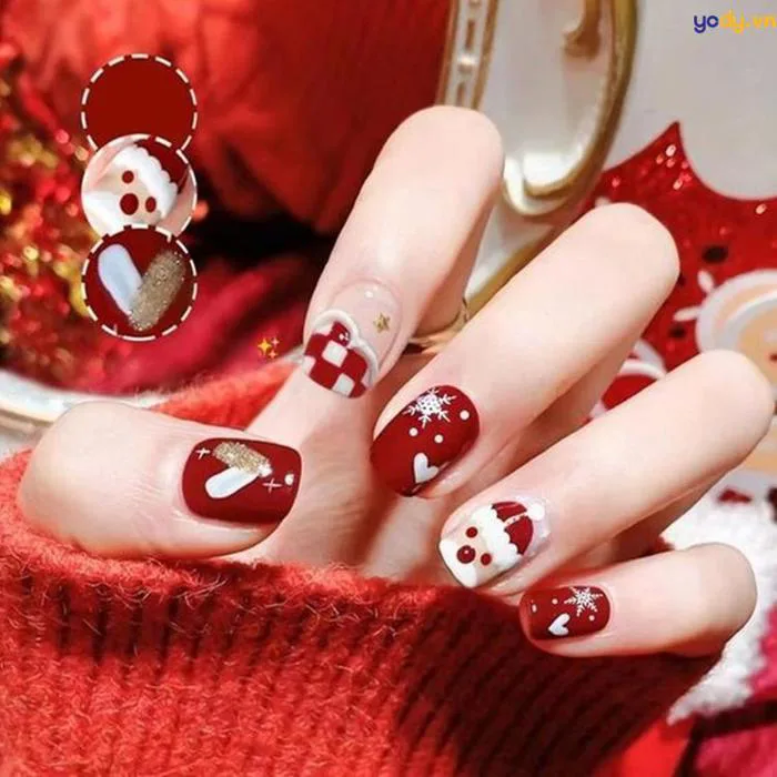 100+ Mẫu nail Noel đẹp độc đáo mới nhất mùa Giáng Sinh 2024 | Yody 100+ Mẫu nail Noel đẹp độc đáo mới nhất mùa Giáng Sinh 2024 | Yody