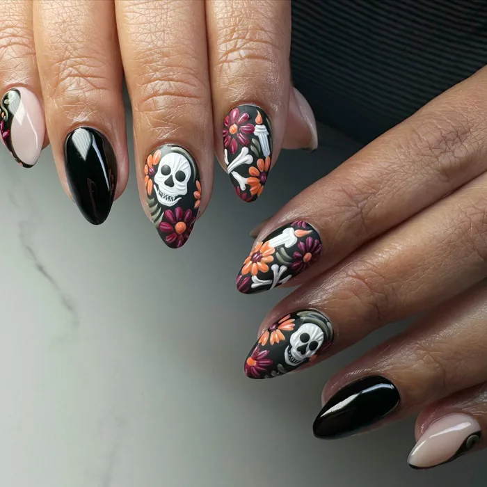 12 ý tưởng nail cho đêm Halloween ma mị