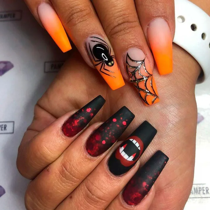 50 mẫu nail Halloween đẹp, ma mị, ngầu nổi bật nhất 2024| TIKI