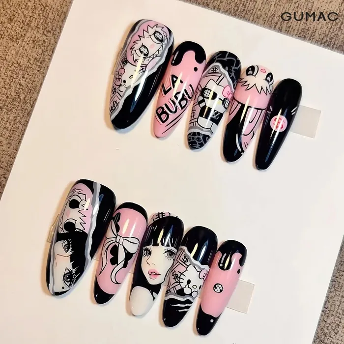 Điểm danh 69+ mẫu nail hoạt hình cực DỄ THƯƠNG đơn giản
