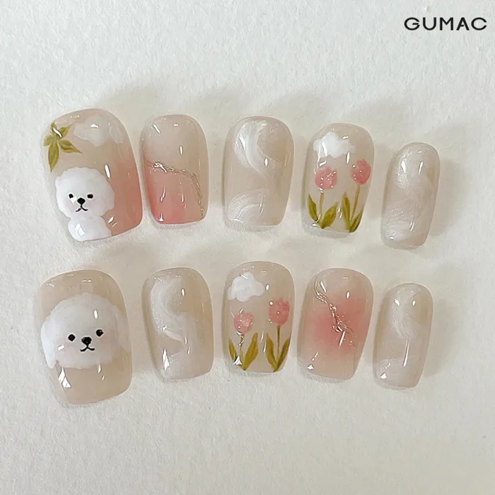 Điểm danh 69+ mẫu nail hoạt hình cực DỄ THƯƠNG đơn giản