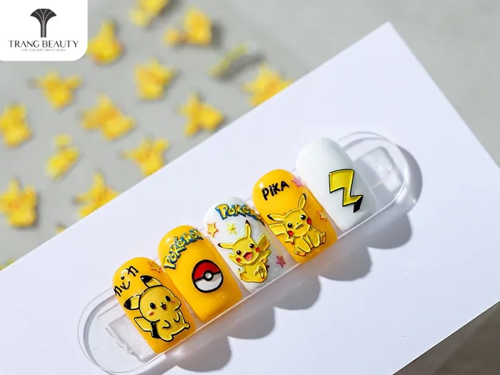 Top 99+ nail hoạt hình đơn giản dễ thương cho các cô nàng