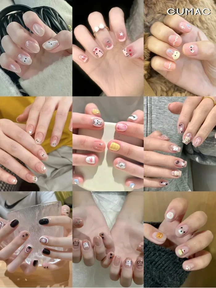 Điểm danh 69+ mẫu nail hoạt hình cực DỄ THƯƠNG đơn giản