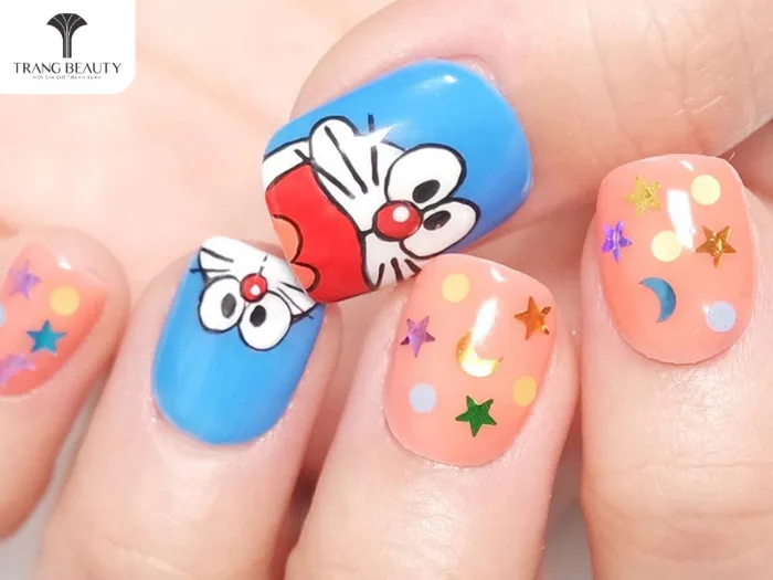 Top 99+ nail hoạt hình đơn giản dễ thương cho các cô nàng