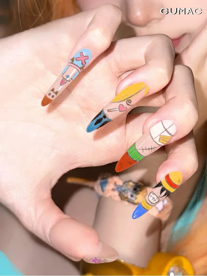 Điểm danh 69+ mẫu nail hoạt hình cực DỄ THƯƠNG đơn giản