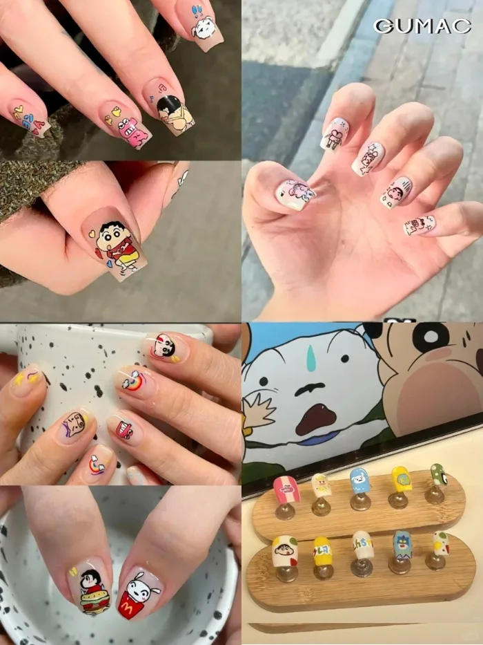Điểm danh 69+ mẫu nail hoạt hình cực DỄ THƯƠNG đơn giản