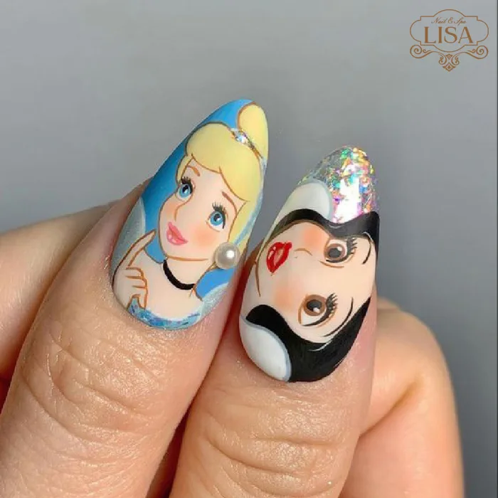 Top 6 mẫu nail hoạt hình xinh xắn đáng yêu