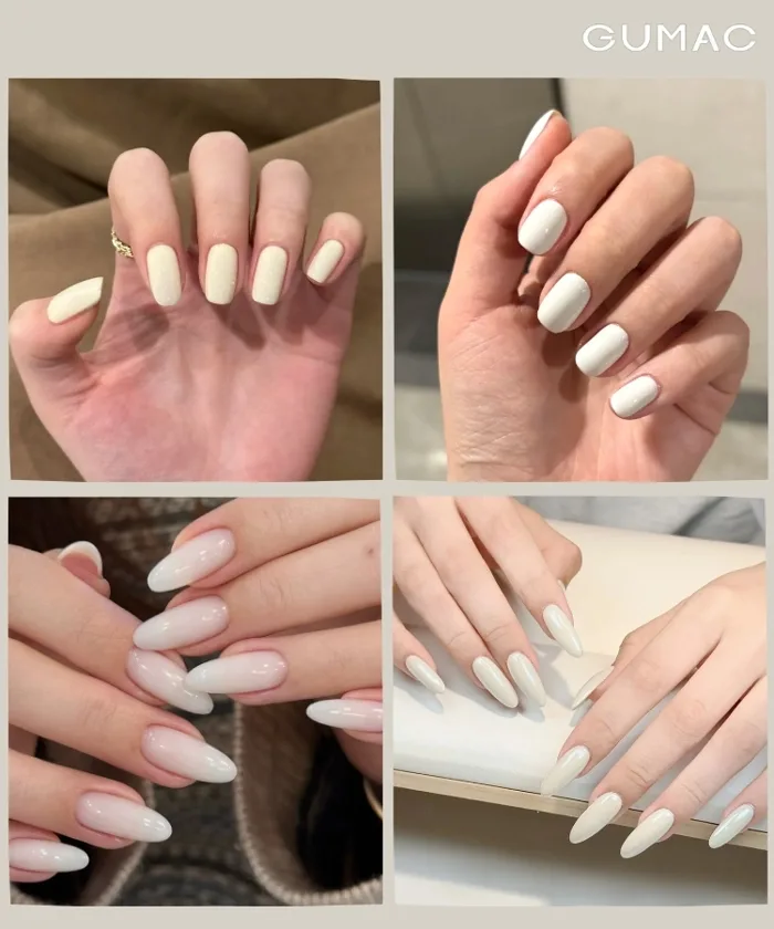 26 Mẫu nail trơn ĐƠN GIẢN, siêu đẹp và tôn da cho các nàng