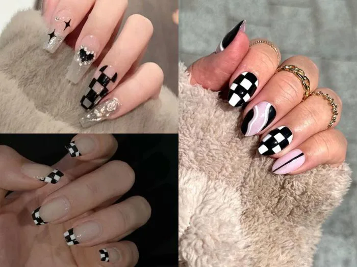 Gợi ý 20+ mẫu nail caro từ dễ thương đến cá tính