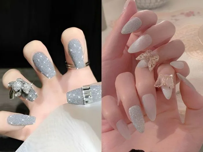 85+ Mẫu Nail Kim Tuyến đẹp Lấp Lánh Siêu Xinh Cho Các Nàng