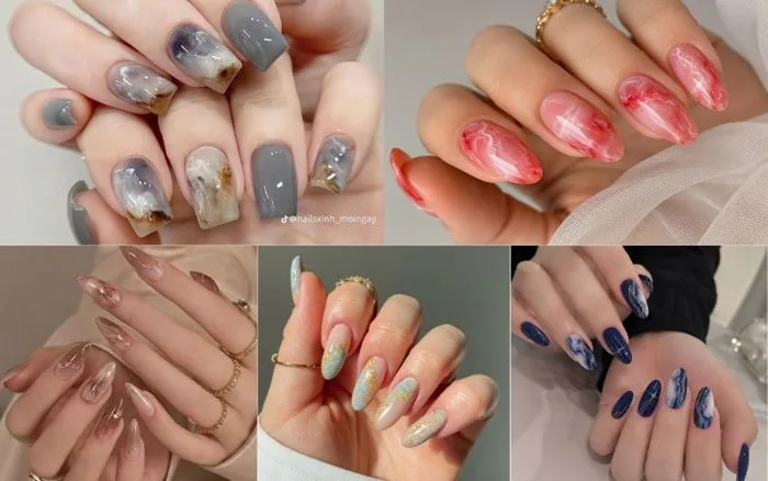 Top 50+ Mẫu Nail Màu Loang Đẹp Sang, Dẫn Đầu Xu Hướng Năm Nay