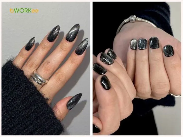 50+ Mẫu Nail Màu Đen Đẹp, Đơn Giản, Thời Thượng - Xu Hướng Thời Trang
