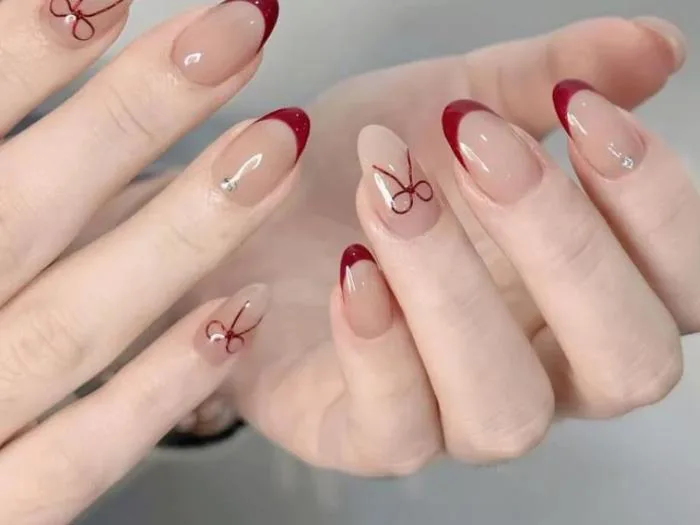 Khám phá những mẫu nail màu đỏ rượu cực đẹp và quý phái – Kềm Nghĩa - Nghia  Nippers