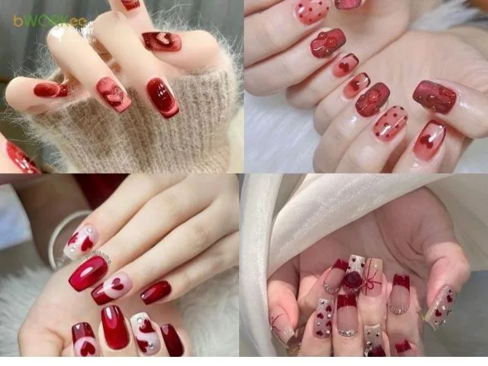 15 Mẫu Nail Màu Đỏ Sang Chảnh & Nổi Bật Nhất 2026
