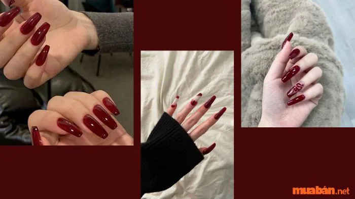 99+ mẫu nail màu đỏ cực quý phái và sang chảnh hiện nay