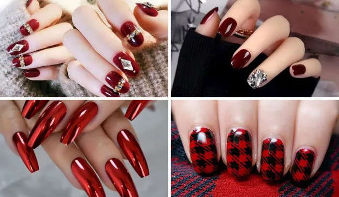 Bỏ túi 30+ mẫu nail màu đỏ đất sang chảnh, làm trắng da