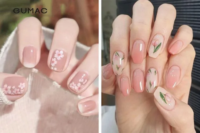 Top mẫu nail hồng ĐIỆU ĐÀ cho cô nàng tiểu thư kẹo ngọt