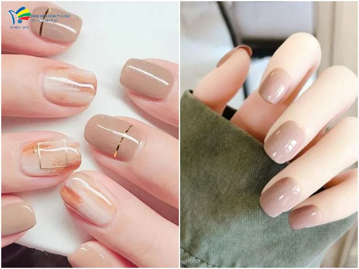 Các Mẫu Nail Sơn Móng Tay Màu Nâu HOT HÒN HỌT - Nhà Văn Hoá Phụ Nữ thành  phố Hồ Chí Minh