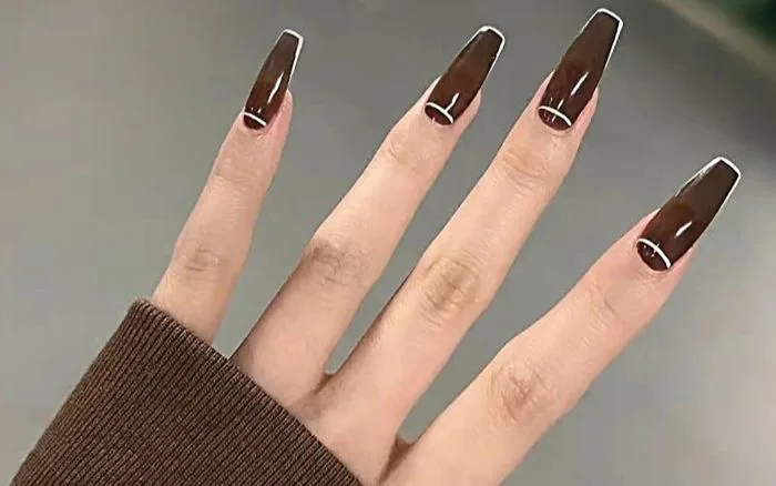15+ mẫu nail màu nâu đẹp, sang chảnh, nhẹ nhàng nhưng vẫn thu hút