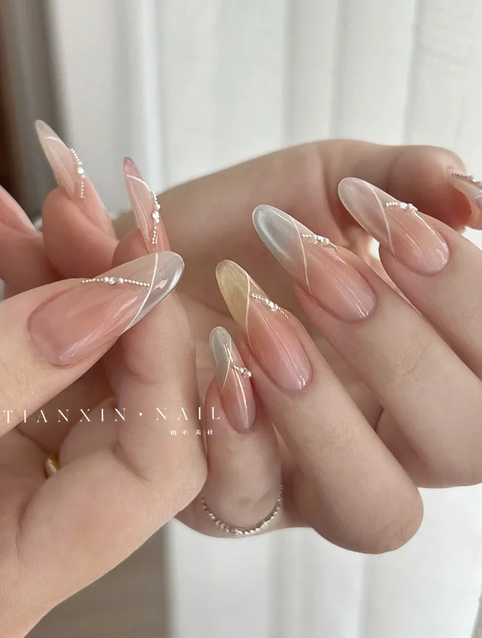 Gợi ý 99+ mẫu nail màu nude đẹp, siêu nịnh da cho nàng