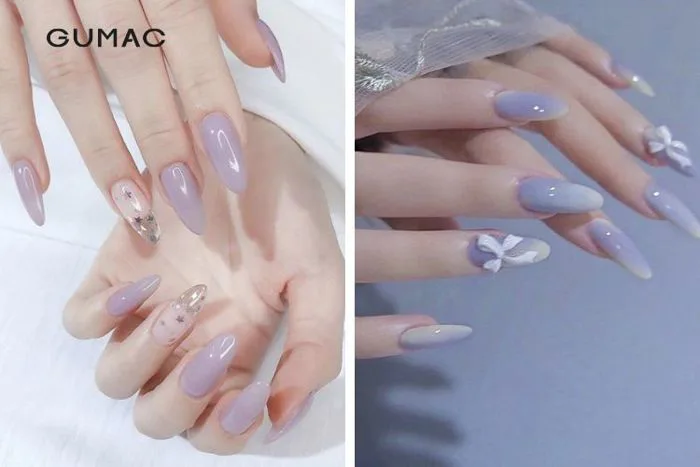 Những mẫu nail tím ĐẸP và sành điệu giúp bạn gái thêm nổi bật