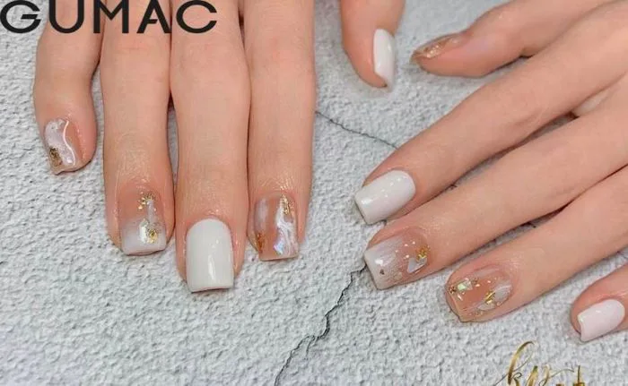 TOP các mẫu nail màu trắng ĐẸP TINH TẾ phù hợp với mọi trang phục