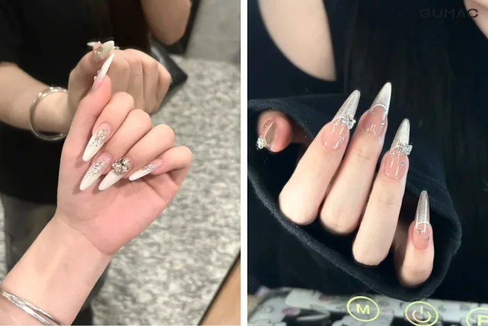 TOP các mẫu nail màu trắng ĐẸP TINH TẾ phù hợp với mọi trang phục